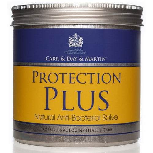 Carr & Day & Martin Protection Plus 500gA pink salve to protect and waterproof vulnerable areas.This pink ointment with a citronella scent has numerous uses. A salve to protect and waterproof wounds that iHorse Tack AccessoriesCarr & Day & MartinMcCaskieCarr & Day & Martin Protection