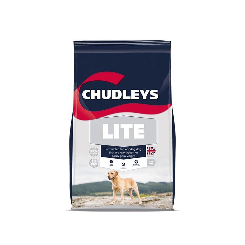 Chudleys Lite Dog FoodLITE, Lifestage - a lighter option for adult working dogs. A reduced calorie diet which is ideally suited to dogs that easily gain weight or have a tendency to be ovDog FoodChudleysMcCaskieChudleys Lite Dog Food