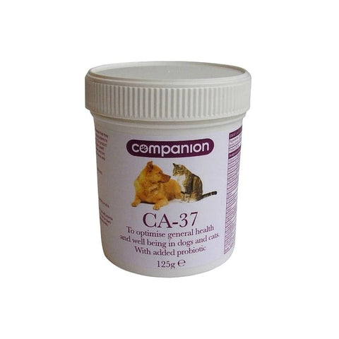 Companion CA-37Companion CA-37 is a nutritional supplement used to optimise the wellbeing and overall health of cats and dogs. It contains a complex blend of nutrients designed to Pet Vitamins & SupplementsCompanionMcCaskieCompanion CA-37