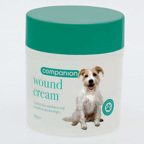 Companion Wound CreamA protective antibacterial wound cream for dogs. Combining the antibacterial and soothing benefits of zinc oxide and tea tree oil. Provides a natural barrier to bactPet First Aid & Emergency KitsCompanionMcCaskieCompanion Wound Cream