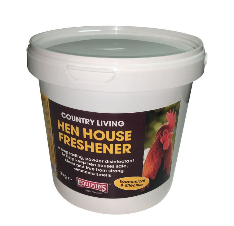 Equimins Country Living Hen House Freshener 2kgTo keep hen house and other small housing freshPoultry HygieneEquiminsMcCaskieEquimins Country Living Hen House Freshener 2kg