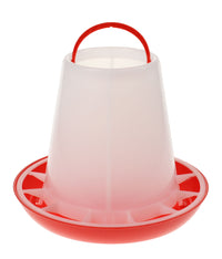Eton Chicken FeederThe eton chicken feeder has all the features you could want. Easy to take apart and clean, a grid to help prevent the hens scattering the feed, a handle to carry it Poultry EquipmentEtonMcCaskieEton Chicken Feeder