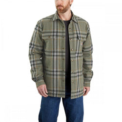 Carhartt Flannel Sherpa Lined Shirt Jacket
