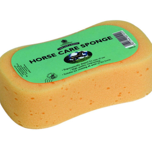 Horse Care SpongeHORSE CARE SPONGE
A high quality, long lasting, large sponge for washing your horse
Size 18cm x 10cmHorse GroomingCarr & Day & MartinMcCaskieHorse Care Sponge