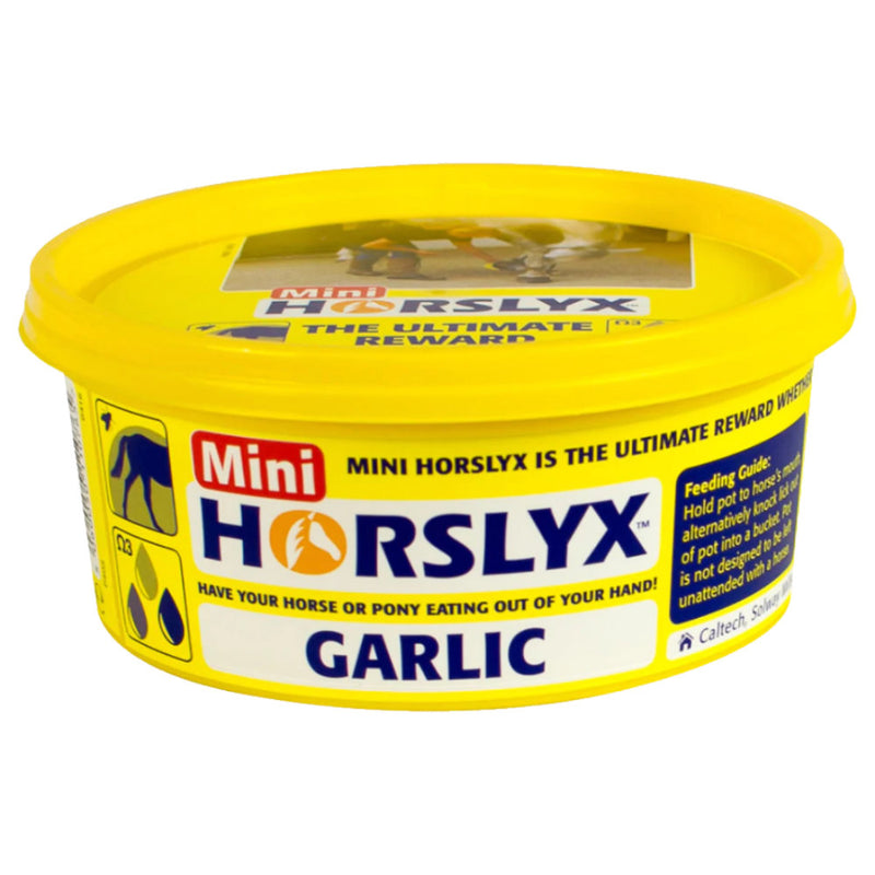 Horslyx Mini Licks 650g GarlicMini HorslyxMini Horslyx is the perfect choice for horse owners who want to reward, distract (or bribe!!) their horse or pony with a nutritious alternative to sugaryHorse Vitamins & SupplementsHorslyxMcCaskieHorslyx Mini Licks 650g Garlic