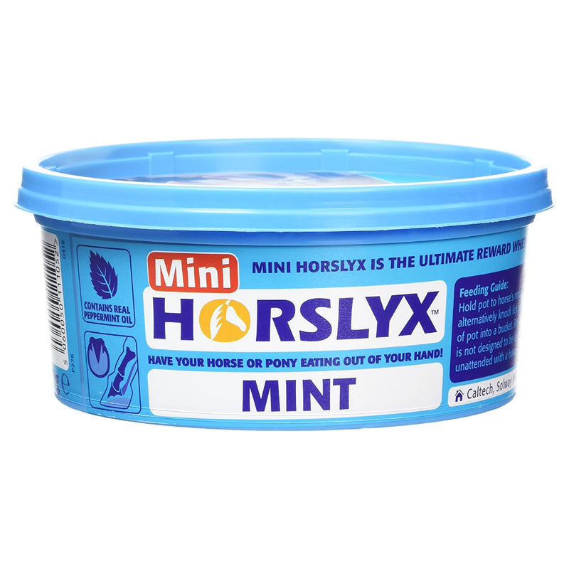 Horslyx Mini Licks 650g MintMini HorslyxMini Horslyx is the perfect choice for horse owners who want to reward, distract (or bribe!!) their horse or pony with a nutritious alternative to sugaryHorse Vitamins & SupplementsHorslyxMcCaskieHorslyx Mini Licks 650g Mint