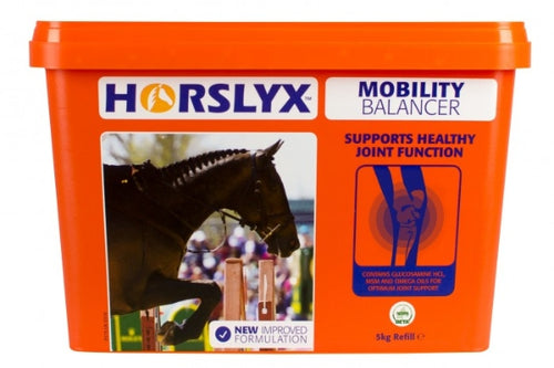Horslyx Mobility 5kgHorslyx is available in Original, Mint, Garlic, Respiratory, Mobility and Pro Digest formulations The Horslyx high specification vitamin, mineral and trace element pHorse Vitamins & SupplementsHorslyxMcCaskieHorslyx Mobility 5kg