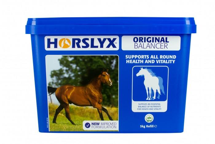 Horslyx Original Blue 5kgHorslyx is available in Original, Mint, Garlic, Respiratory, Mobility and Pro Digest formulations The Horslyx high specification vitamin, mineral and trace element pHorse Vitamins & SupplementsHorslyxMcCaskieHorslyx Original Blue 5kg