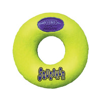 Kong Airdog Squeaker DonutKONG AirDog® Squeaker Donut combines two classic dog toys -the tennis ball and the squeaker - to create the perfect fetch toy. The non-abrasive, high-quality materiaKongMcCaskieKong Airdog Squeaker Donut