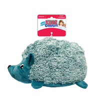 Kong Comfort HedgehugKONG Comfort Hedgehug’s soft plush and cushy body makes it ideal for cuddling and gentle play—no quills here, just cuteness. With a squeaker that sparks dogs’ naturaKongMcCaskieKong Comfort Hedgehug