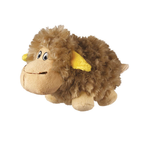 Large Kong Cruncheez SheepKONG Barnyard Cruncheez are a great alternative to squeak toys. The interior bottle creates enticing crunch sounds and Barnyard Cruncheez rattle for added fun. Dogs KongMcCaskieLarge Kong Cruncheez Sheep