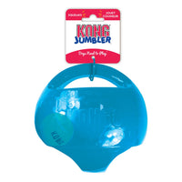 Kong Jumbler BallThe KONG Jumbler is a two-in-one ball toy for twice the interactive fun. The interior tennis ball and loud squeak entice play, while the handles make pickup and shakKongMcCaskieKong Jumbler Ball