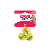 Kong Squeakair Ball 3 packThe KONG SqueakAir® Ball combines two classic dog toys - the tennis ball and the squeaker toy - to create the perfect fetch toy. Our durable, high-quality Squeak airKongMcCaskieKong Squeakair Ball 3 pack