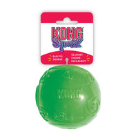 Kong Squeezz BallThe KONG Squeezz® Ball is a great dog toy for fetch. The fun bounce and recessed squeaker provide safe play, while the grippy textures provide extra chewing enjoymenKongMcCaskieKong Squeezz Ball