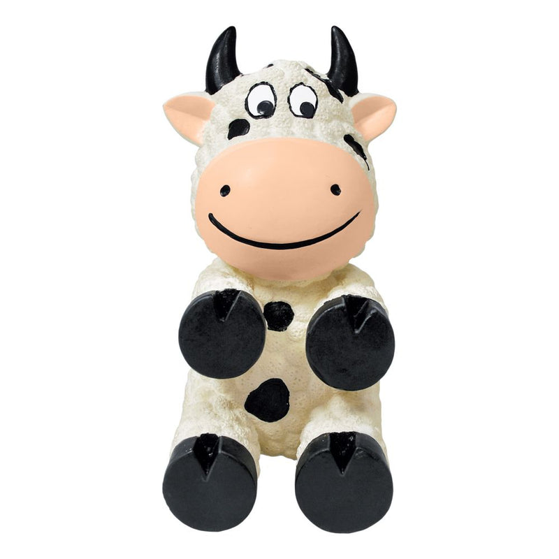 Kong Wiggi CowKONG Wiggis are plump full of fun. Built with a full body, these clever critters are great for long-lasting play sessions. A variety of textures give dog’s a multi-tKongMcCaskieKong Wiggi Cow