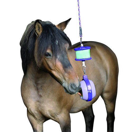 Likit Boredom BusterThe Exciting new Boredom Buster from Likit is sure to provide hours of mental stimulation for your horse.Ideal for food motivated horses or experienced Likit usersMuHorse TreatsLikitMcCaskieLikit Boredom Buster