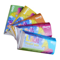 Likit Treat Assorted FlavoursMouth-wateringly tasty Likit treats are designed to be used in conjunction with our range of Likit Toys to help make stable life more fun and less stressful.DeliciouHorse TreatsLikitMcCaskieLikit Treat Assorted Flavours