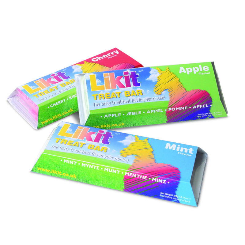 Likit Treat Assorted FlavoursMouth-wateringly tasty Likit treats are designed to be used in conjunction with our range of Likit Toys to help make stable life more fun and less stressful.DeliciouHorse TreatsLikitMcCaskieLikit Treat Assorted Flavours