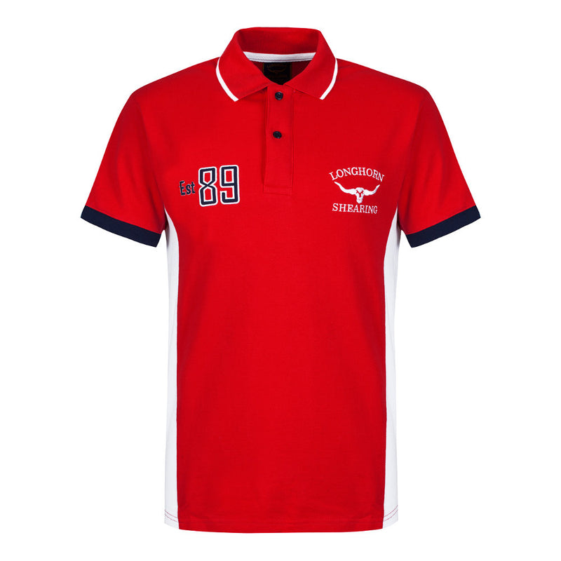 Longhorn Shearing Hereford Polo Shirt RedLaunched in conjunction with the 25th Anniversary of the Longhorn Machine, the Signature Series is made up of premium quality, hard wearing clothing.


Classic Fit PShirts & TopsLonghorn ShearingMcCaskieLonghorn Shearing Hereford Polo Shirt Red