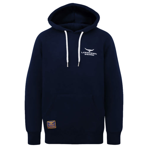Longhorn Shearing Signature Hoody Navy