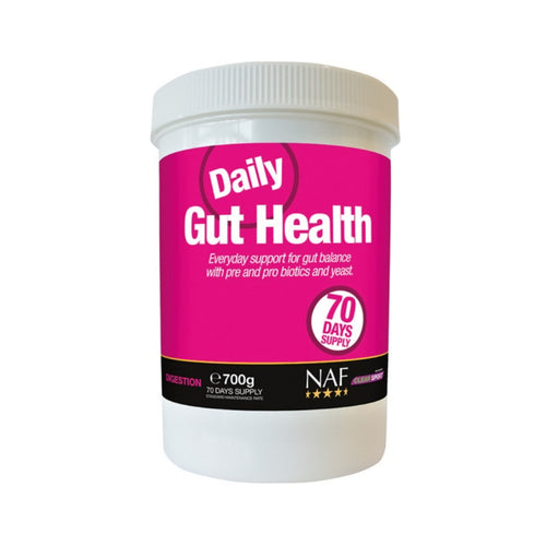 NAF Daily Gut Health 700gA palatable daily supplement designed to support digestive health in all horses and ponies. Contains pre and probiotic yeast.Horse Vitamins & SupplementsNAFMcCaskieNAF Daily Gut Health 700g