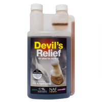 NAF Devils ReliefDevil’s Relief is a powerful combination of herbal tinctures formulated together with Devil’s Claw, a herb native to Africa. Devil’s Relief helps ease stiffness assoHorse Vitamins & SupplementsNAFMcCaskieNAF Devils Relief
