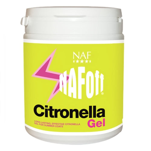 NAF Off Citronella Gel 750mlLong lasting, effective Citronella gel for summer coats.Horse CareNAFMcCaskieCitronella Gel 750ml