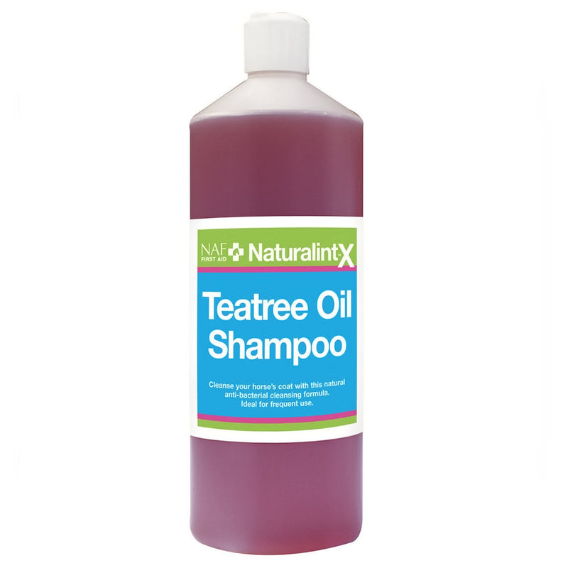 NAF Tea Tree Oil Shampoo 500mlCare for your horse’s coat with this natural cleansing formula. Ideal for frequent use.Horse GroomingNAFMcCaskieNAF Tea Tree Oil Shampoo 500ml