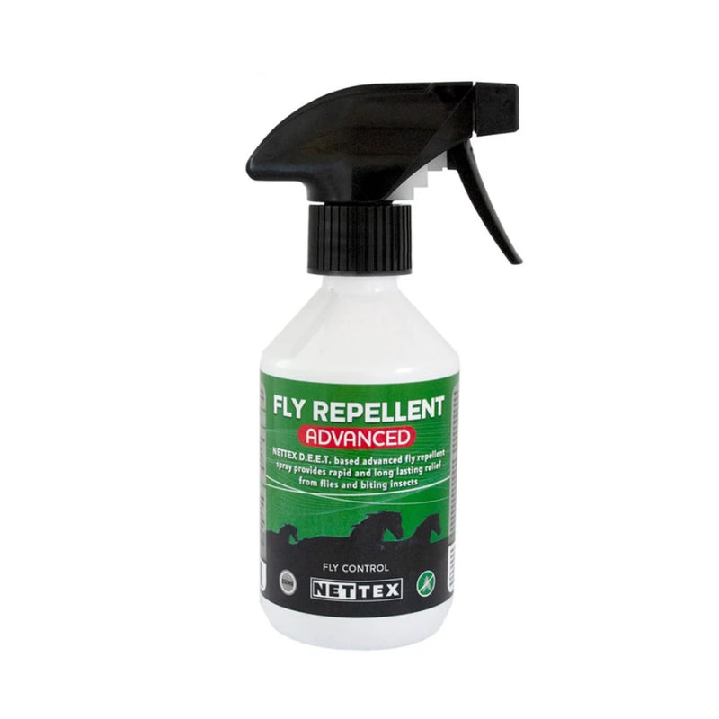 Nettex Equine Advanced Fly Repellent 500mlNettex Equine Advanced Fly Repellent is a powerful and long-lasting fly spray that easily deters flies and biting insects. This effective fly repellent has added moiFly ControlNettexMcCaskieNettex Equine Advanced Fly Repellent 500ml