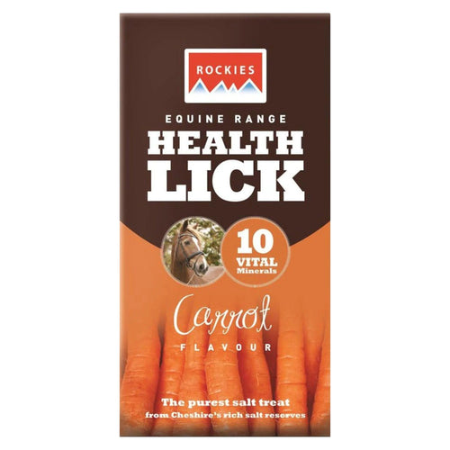 Rockies 2kg Carrot Flavoured Licks