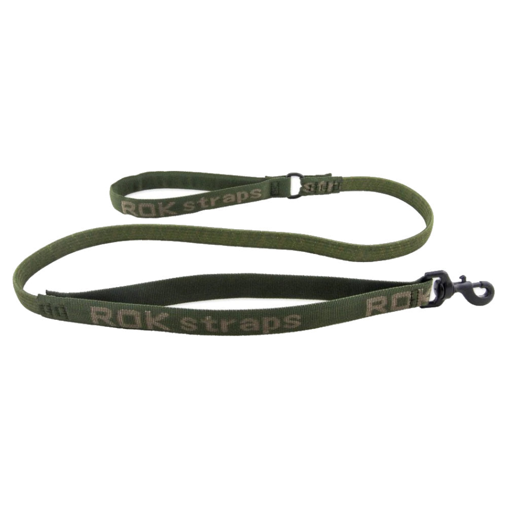ROK Dog LeashThe ROK dog leash has been designed specifically to take the sudden jolts out of your daily walks. It features a non-stretch handle and traffic leader at the base foPet LeashesROK StrapMcCaskieROK Dog Leash