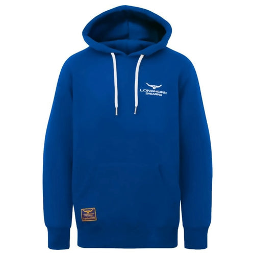 Longhorn Shearing Signature Hoody Cobalt