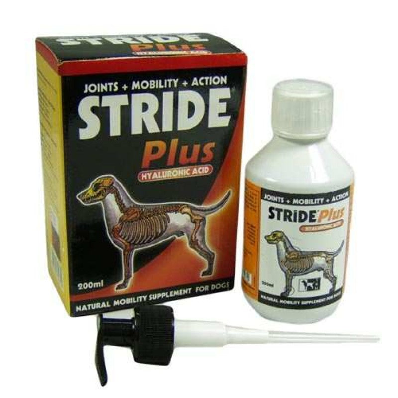 Stride Plus Liquid 200mlStride Plus Liquid is a complementary nutritional feeding supplement designed to help encourage healthy cartilage and joints, formulated with natural ingredients incPet Vitamins & SupplementsTRMMcCaskieLiquid 200ml