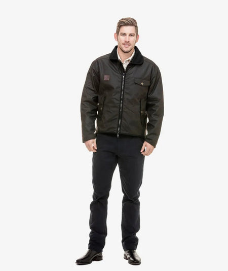 Swanndri Chocolate Waimak Wool Lined Oilskin Jacket Swanndri Oilskin Jackets are designed to keep our customers dry and warm in the toughest weather environments 100% Waxed Cotton OilskinWool Lined Body Fleece SleeveCoats & JacketsSwanndriMcCaskieSwanndri Chocolate Waimak Wool Lined Oilskin Jacket