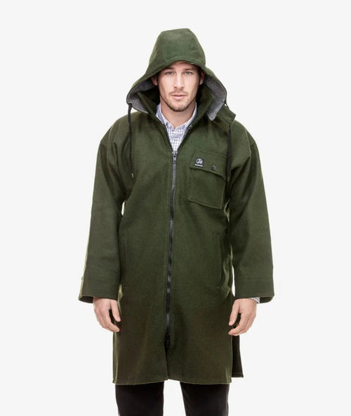 Swanndri Olive Mosgiel Full Zip Bushshirt