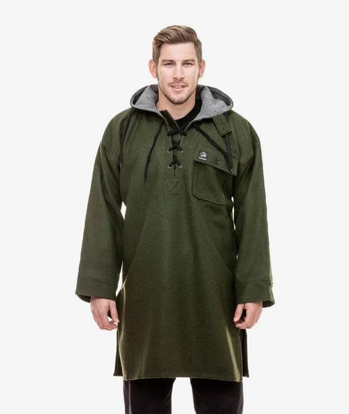 Swanndri Olive Original Lace Front Bush Shirt