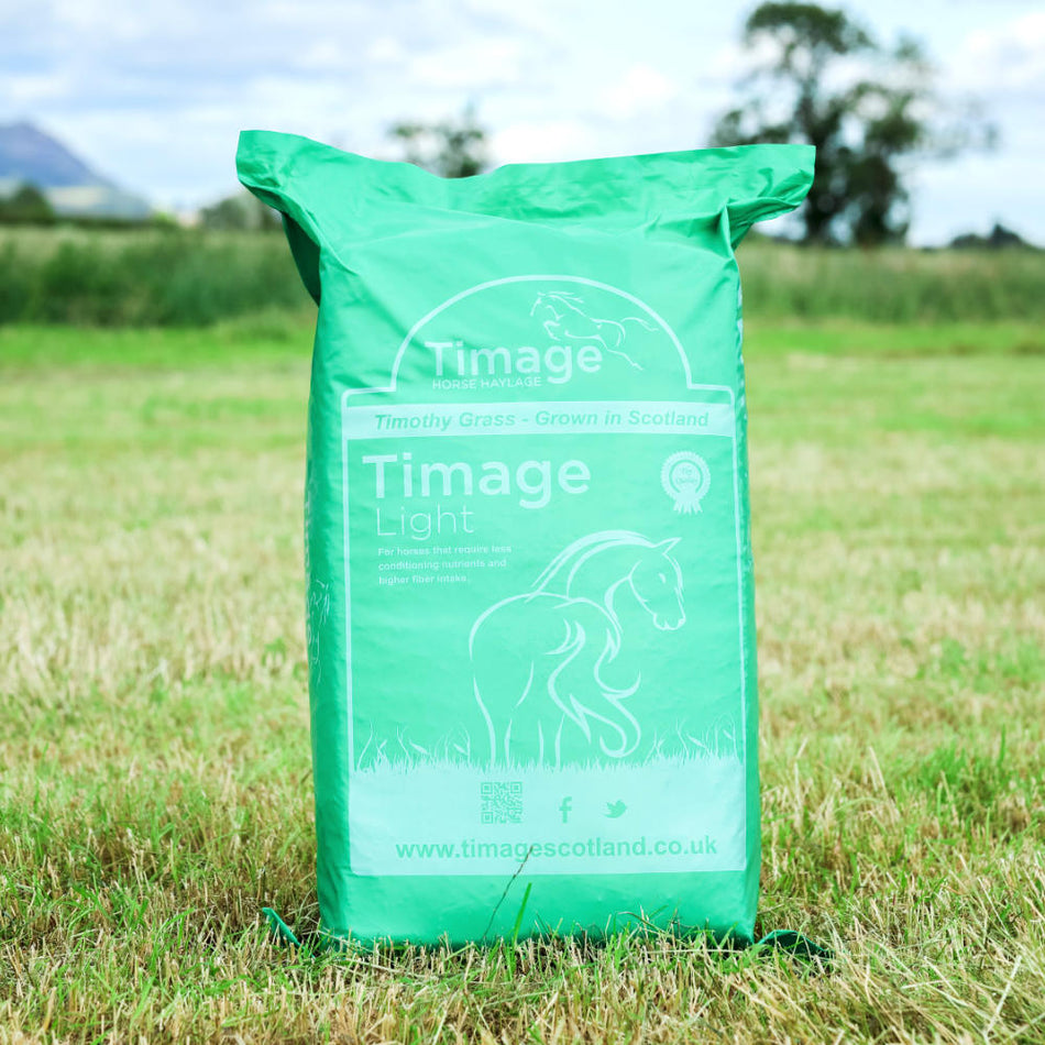 Timage Lite Horse Haylage Bales