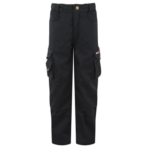 TuffStuff Workwear 711J Pro Work Junior Trouser - Black/Grey