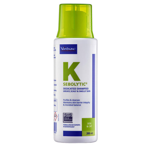Virbac Sebolytic Shampoo 200ml