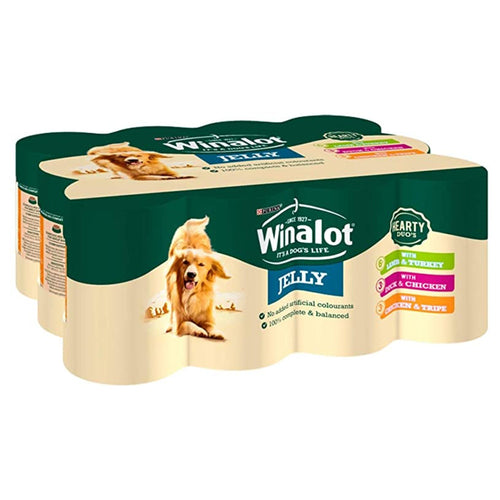 Winalot Hearty Duos in Jelly Dog Food 12x400g
